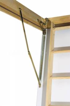 Чердачная деревянная секционная лестница LWK Plus 3.05/70x130
