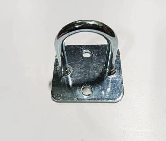 Скоба на квадратном основании оцинкованная  Н-30мм (арт.06.30)