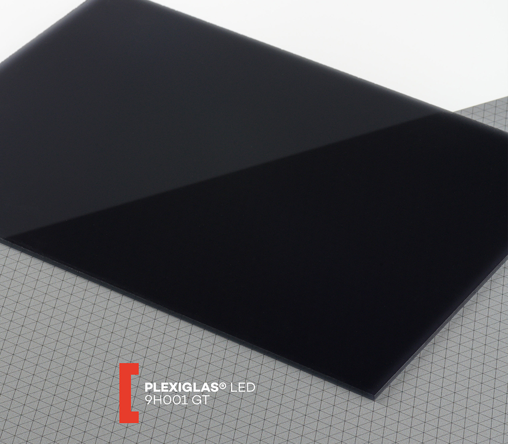 Оргстекло Plexiglas GS, 2050x3050х3 мм, Black & White (День/ночь)