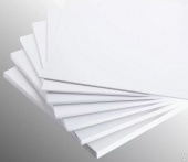 Вспененный ПВХ, белый, 4 мм, 1013x680 мм