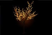 Светодиодное дерево Вишня желтое