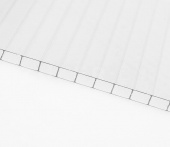 Поликарбонат тепличный прозрачный, 4 мм, плотность 0.60, 6000x2100