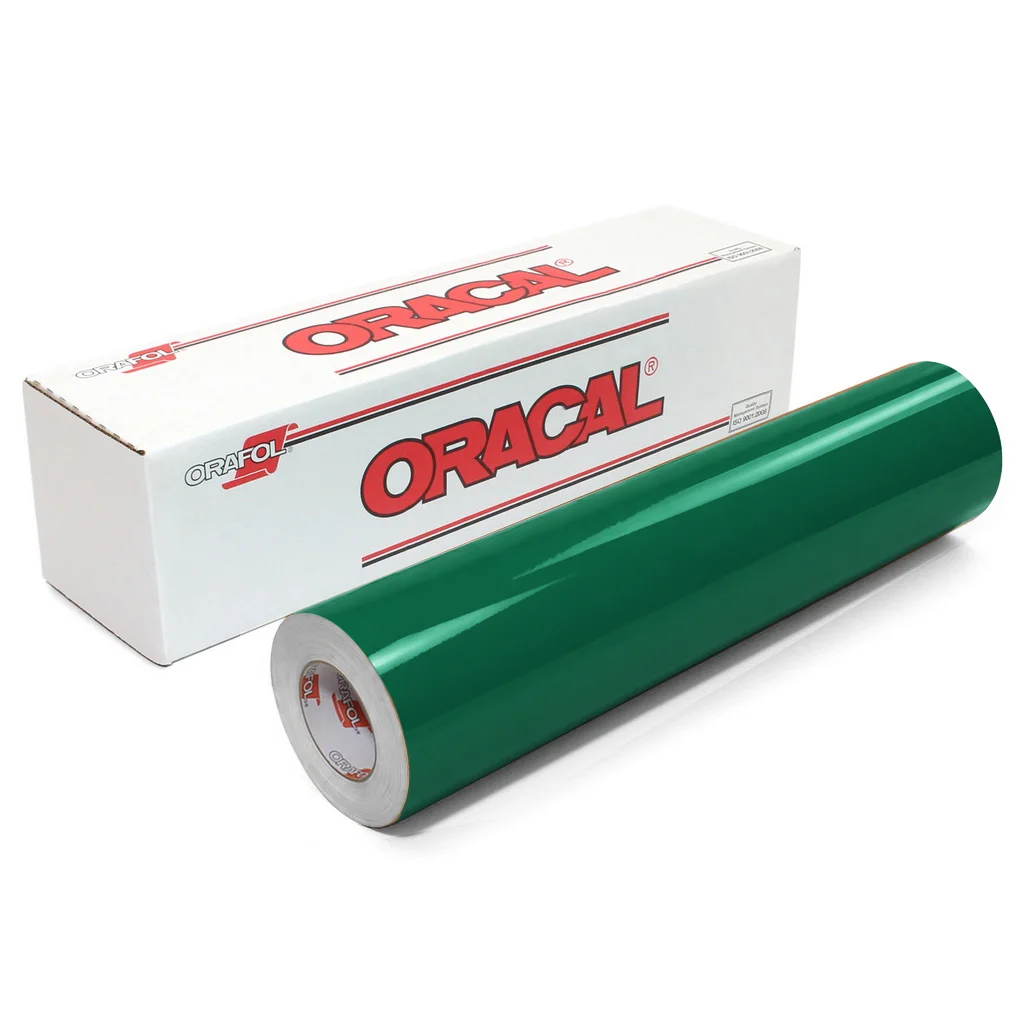 Пленка самоклеящаяся ORACAL 641 613G, глянцевая, лесной зеленый, 1,26 м