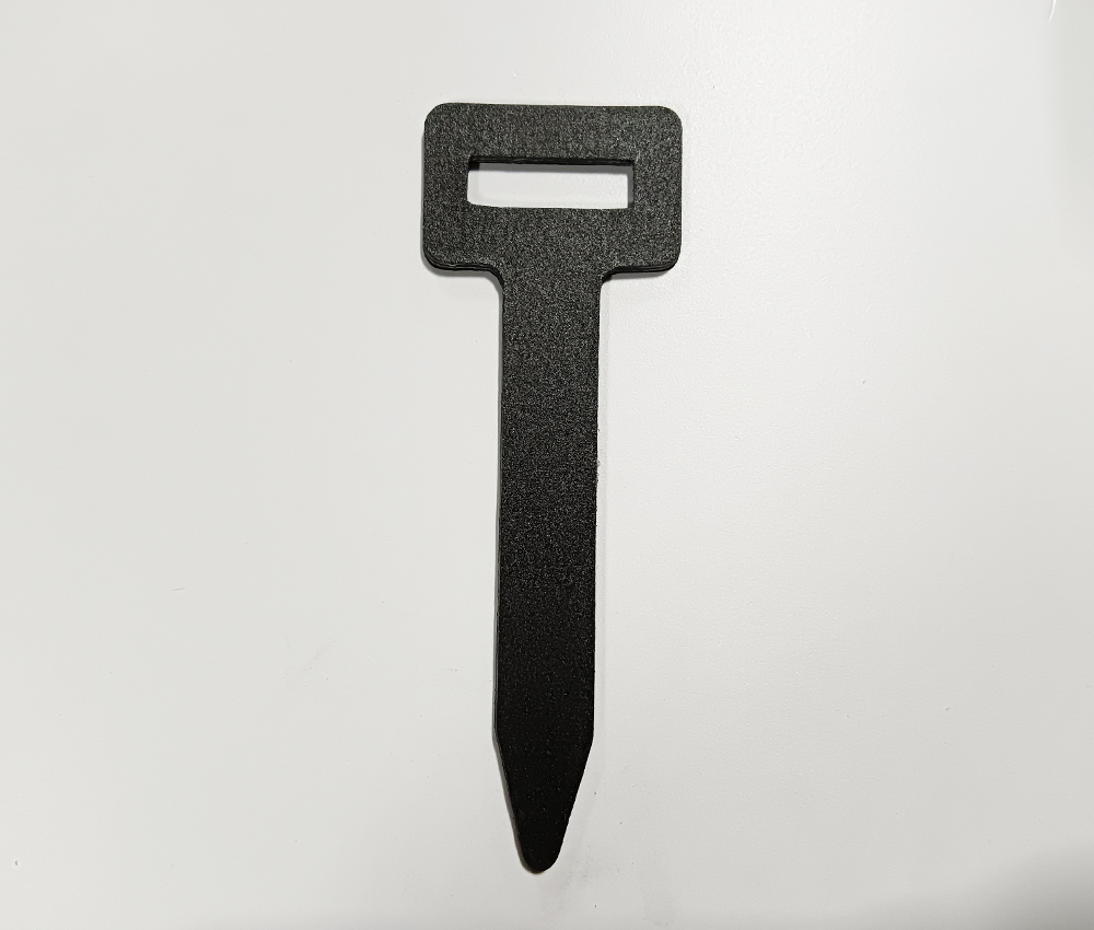 Ремень для люверсов Verton 27х8 мм, черный (арт. 58.10.02)