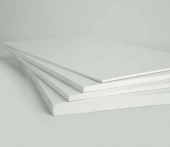 Вспененный ПВХ, белый, 4 мм, 1023x1013 мм