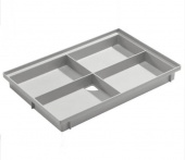 Поддон пластиковый  для придверной решетки, 60х40 см