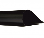 Тентовая ткань лакированная Ручайка, цвет черный RAL 9005, ширина 2.5 м, 650 г/м2