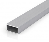 Труба алюминиевая профильная прямоугольная 25х25х1,5 мм, длина 6 м (арт.2469983)
