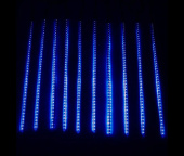 Световая гирлянда Тающие сосульки LED-SF-50CM-10М-12V, 0,5 м х 10 сосулек, длина 10 м, 12 В, цвет синий