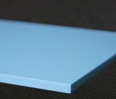 Плита из полипропилена PP-B, цвет голубой, 3000х1500х5 мм