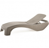 Шезлонг Keter Atlantic sun lounger, капучино