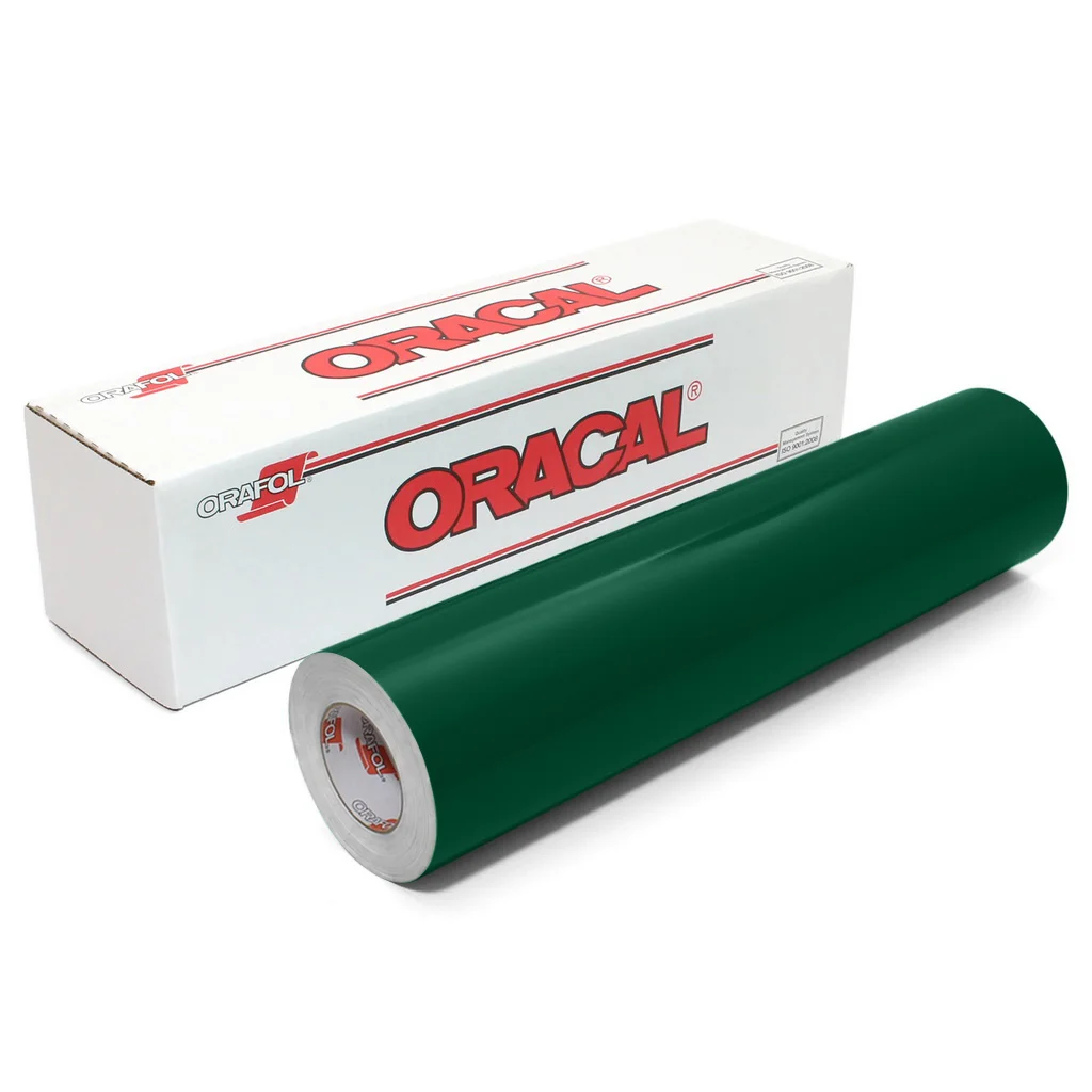 Пленка самоклеящаяся ORACAL 641 060G, глянцевая, темно-зеленая, 1,26 м