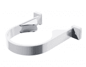 Хомут трубы водостока ТЕХНОНИКОЛЬ, ПВХ, белый