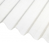 Профилированный поликарбонат 150/40, прозрачный, 2000x1130х1.0 мм