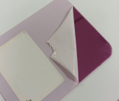 Оргстекло зеркальное, 2440x1220x1.2 мм, розовое