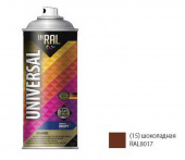 Краска-эмаль аэрозольная универсальная INRAL 400мл, шоколадный