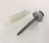 Элемент крепления для Ondex 70/18 (саморез, уплотнитель, дистанционный фиксатор), цена за 1 шт.