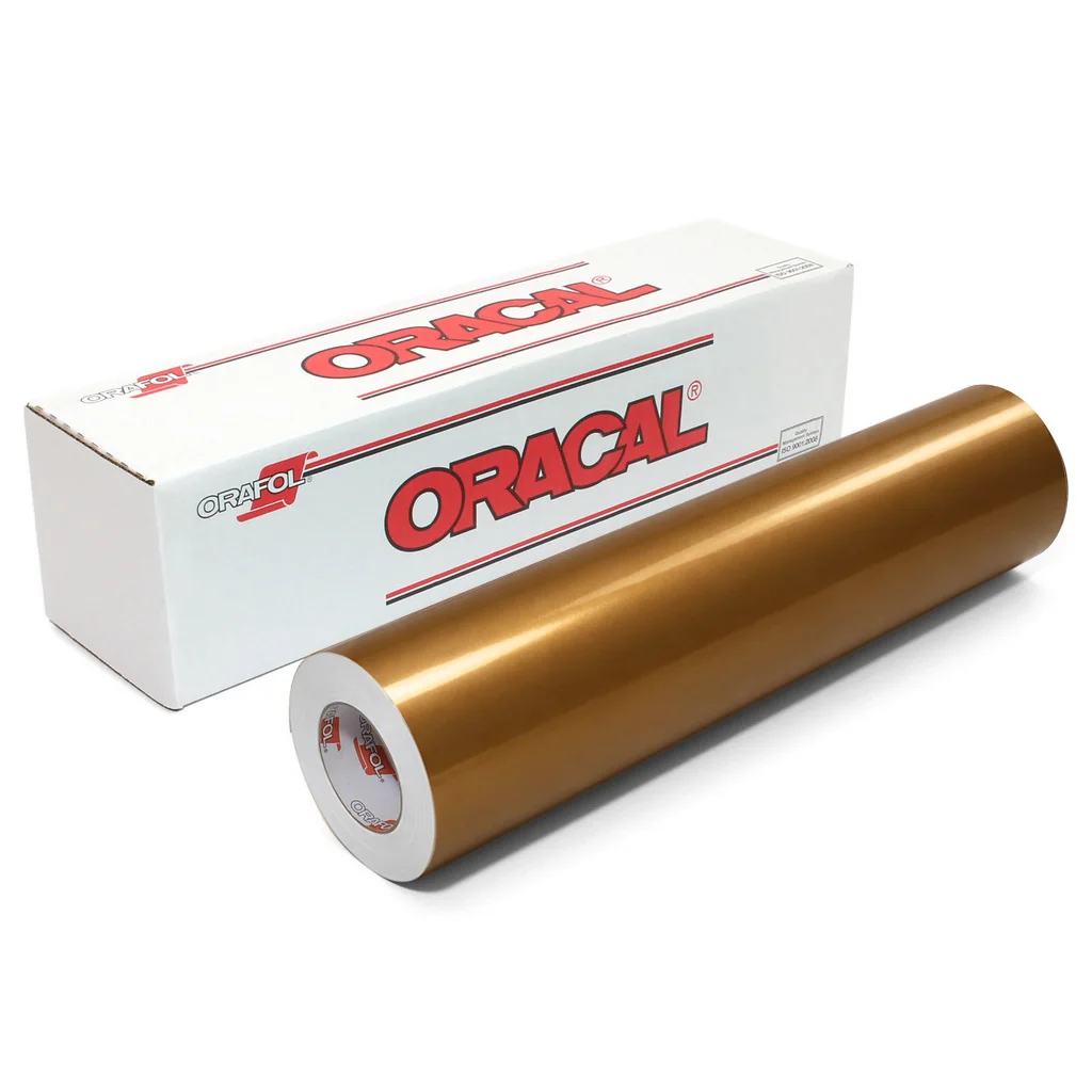 Пленка самоклеящаяся ORACAL 641 092G, глянцевая, медная, 1,26 м