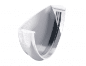 Заглушка желоба ТЕХНОНИКОЛЬ, ПВХ, белый