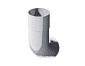 Колено трубы водостока ТЕХНОНИКОЛЬ 135°,  ПВХ, белый