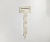 Ремень для люверсов Verton 27х8 мм, белый (арт. 58.10.03)