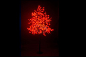 Светодиодное дерево Клён, цвет красный, 2,1х1,8 м, 500 светодиодов
