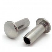 Заклепка полая алюминиевая Bozamet 5х12 мм (арт. 33.12)