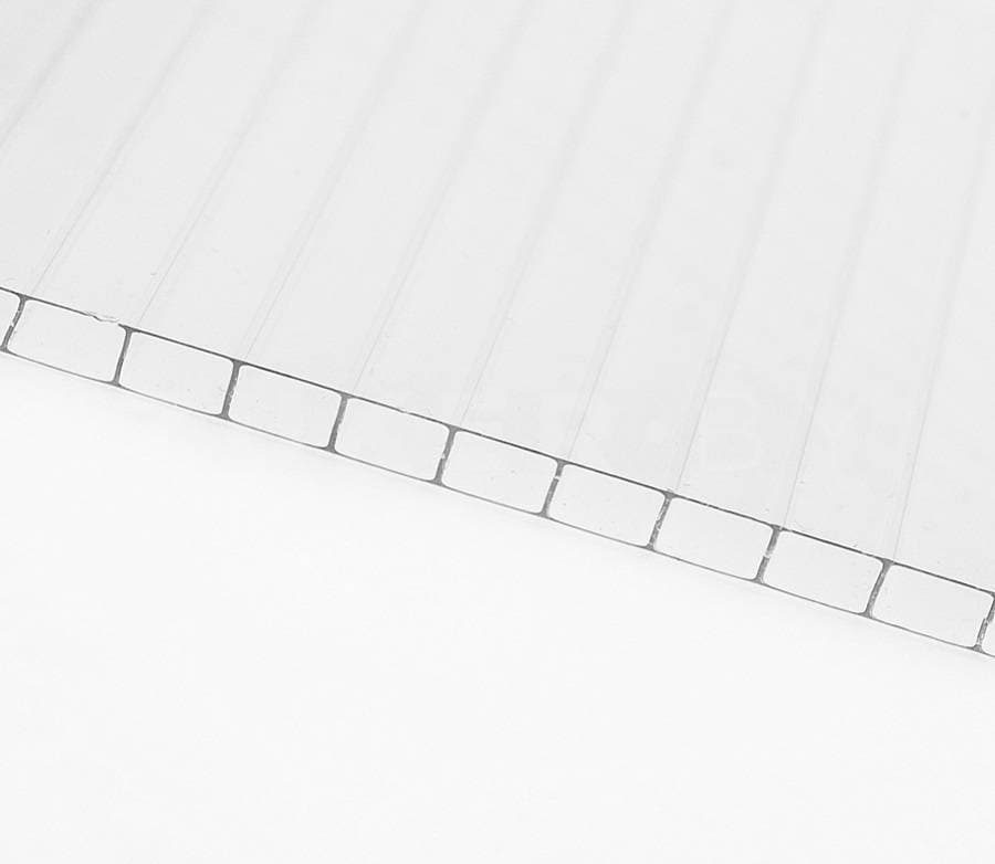 Поликарбонат тепличный прозрачный, 4 мм, плотность 0.51, 6000x2100