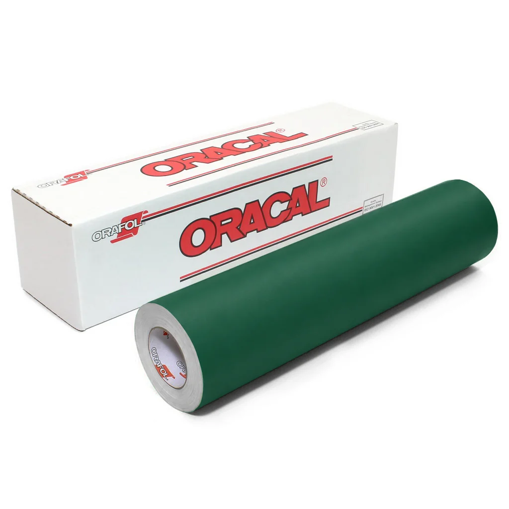 Пленка самоклеящаяся ORACAL 641 613М, матовая, лесной зеленый, 1,26 м