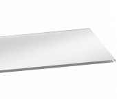 Рассеиватель из полистирола, опал (молочный), 590x590x1,5 мм