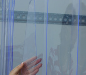 Лента ПВХ для завес стандартная, 300 мм