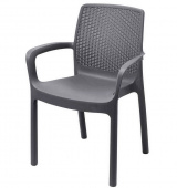 Составной стул REGINA для улицы и сада, антрацит