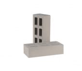 Кирпич облицовочный пустотелый РуБелЭко гладкий, цвет сталь, 250х120х65 мм