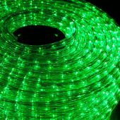 Дюралайт светодиодный супергибкий Lumax LED-RL-2W-13MM, цвет зеленый