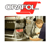 Пленка антигравийная самоклеящаяся из ПВХ ORAGUARD 270, 1,52x50м