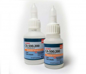 Клей прозрачный COSMOPLAST СА-500.200 (CA-12), во флаконе 20г (арт.2369775)