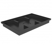 Поддон придверный пластиковый Gidrolica Step Pro, 60х40 см