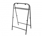 Уличный штендер прямоугольный, белый RAL9005