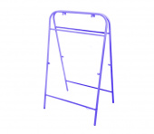 Уличный штендер прямоугольный, синий RAL5005