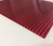 Поликарбонат стандартный Ultramarin, гранат, 4 мм, плотность 0.48 мм, 6000x2100