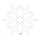 Снежинка из гибкого неона Neon-Night, синий, 60x60 см (арт.501-343)