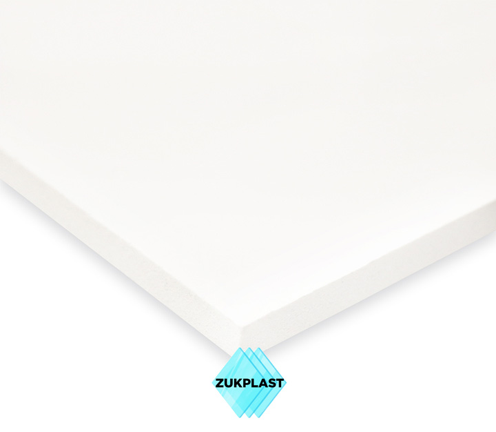 Вспененный ПВХ Zukplast-A, белый, 8 мм, 2050х3050 мм