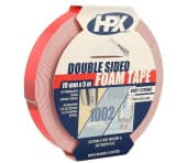 Вспененный двухсторонний скотч HARD FIX 21851 19 мм х 5 м (для зеркал)