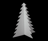 Елка белая из вспененного ПВХ, 70 см