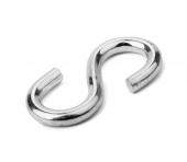 Крючок оцинкованный S-образный Bozamet 3,8х40 (арт. 24.40)