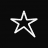 Светодиодная Звезда LED-MS-Z3, цвет в ассортименте, 60х60 см