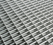 Решетка придверная из оцинкованной стали , 60х40 см