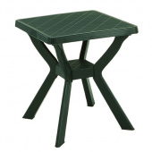 Стол RENO для улицы, сада из пластика зелёный