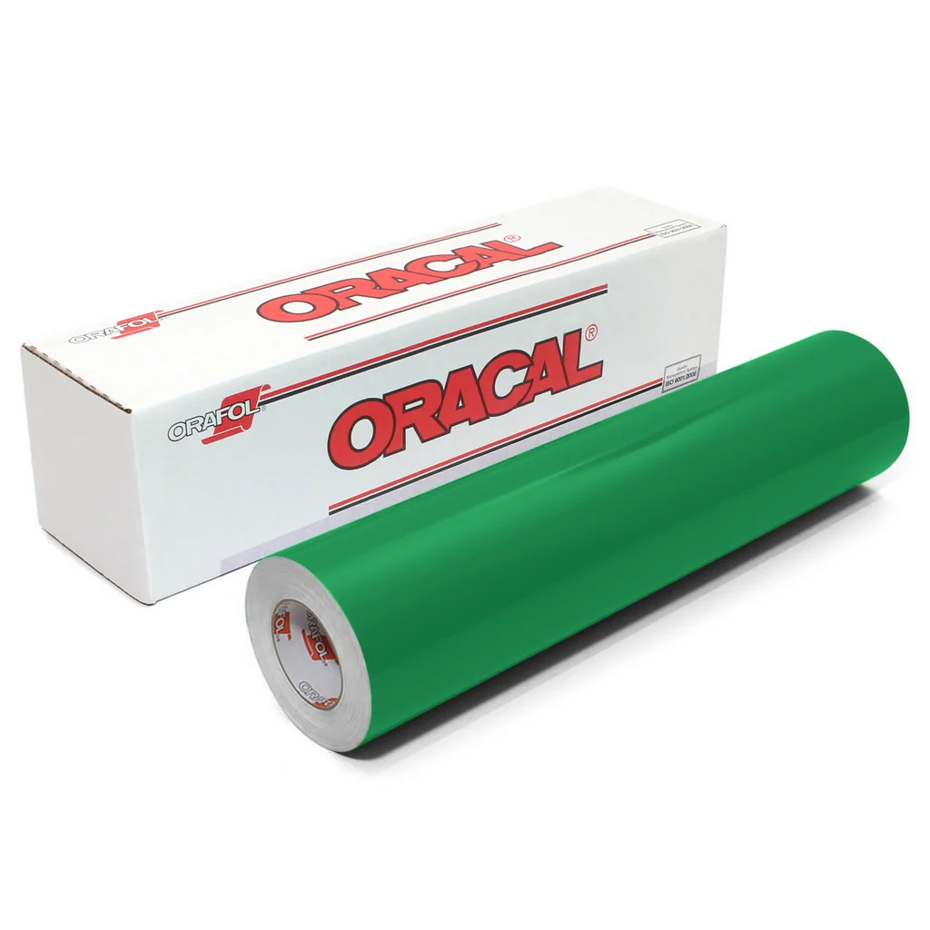 Пленка самоклеящаяся ORACAL 641 062G, глянцевая, светло-зеленая, 1,26 м
