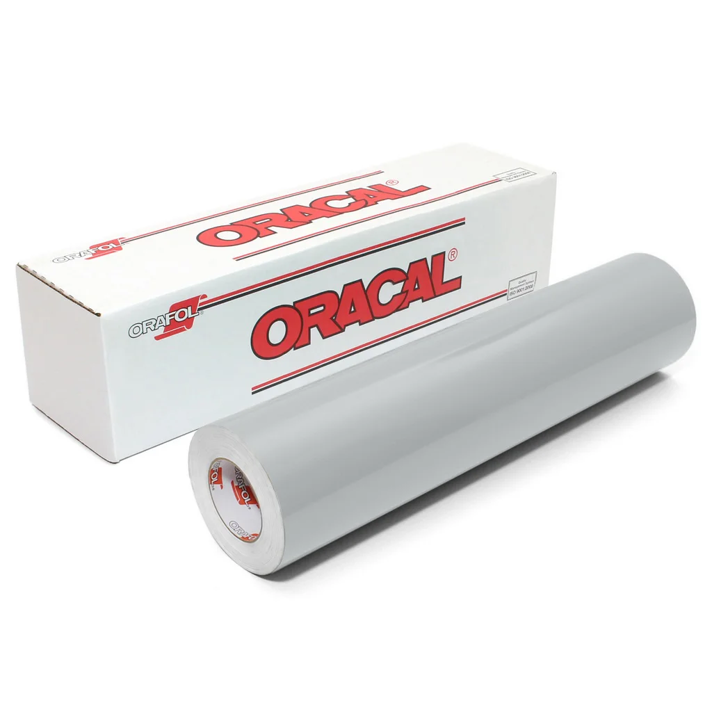 Пленка самоклеящаяся ORACAL 641 072G, глянцевая, светло-серая, 1,26 м